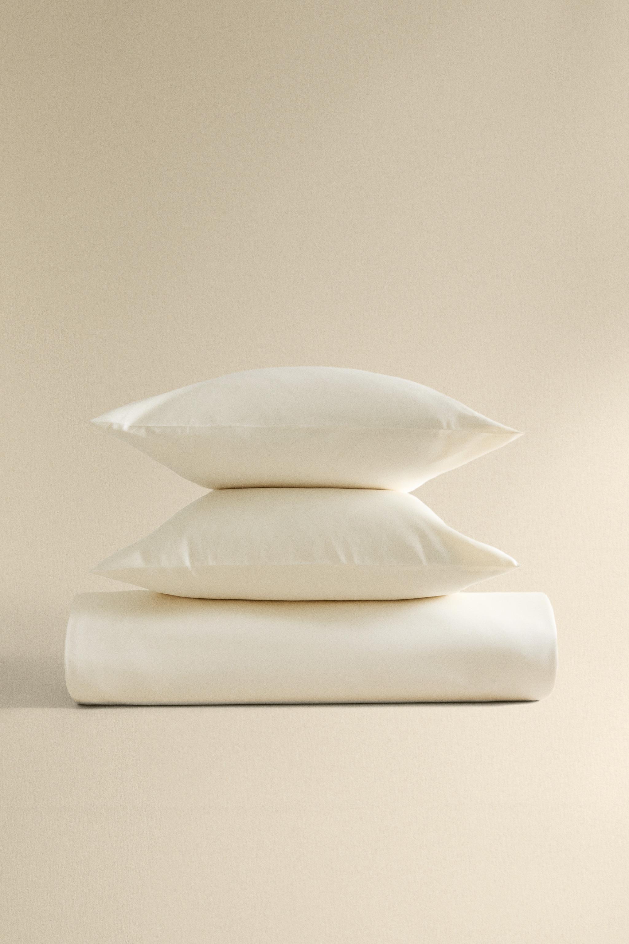 SATEEN DUVET COVER ( THREAD COUNT